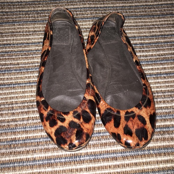 Tory Bruch Leopard Flats
