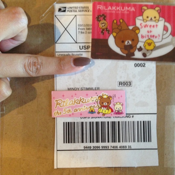 Proof of Postage w/ Shipping :)