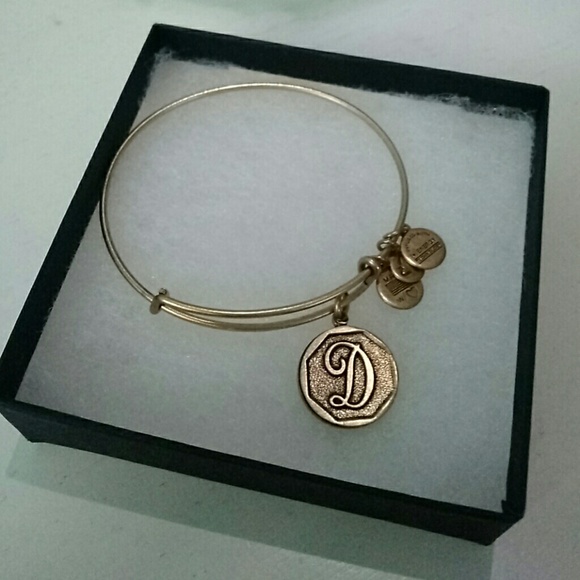 NEW "D" Alex and Ani Charm Bracelet