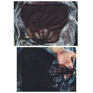 Forrest green crop top