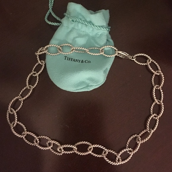 Authentic Sterling Silver Tiffany Necklace