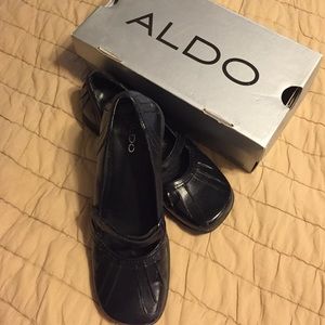 ALDO black Mary Janes