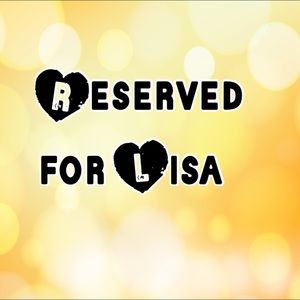 🌸 RESERVED for LISA 🌼