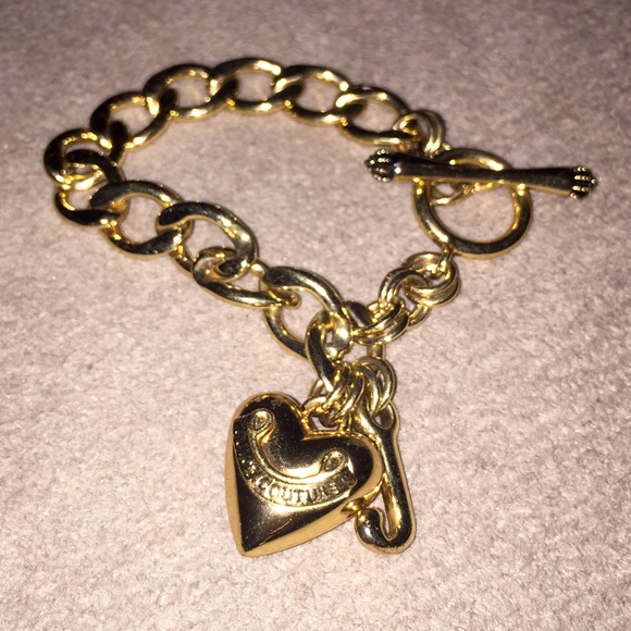 Juicy Couture Gold Charm bracelet
