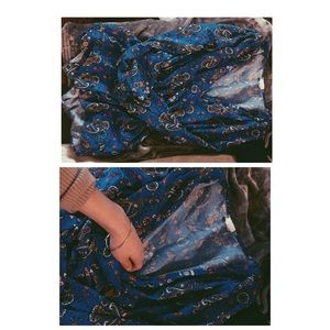 paisley print romper