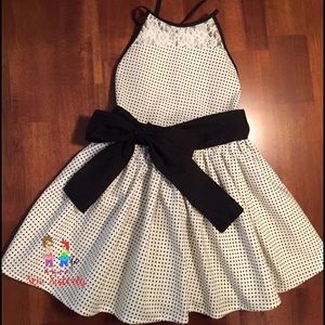 Girls handmade special occasion dress