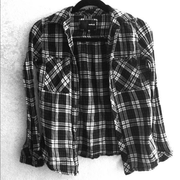 Hurley Plaid Long-Sleeved Shirt