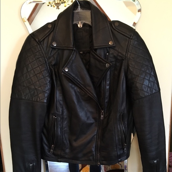 Authentic leather jacket from LF