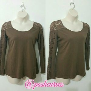 Plus Size Long Sleeve Top 3XL