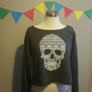 Tribal Skull Sweater