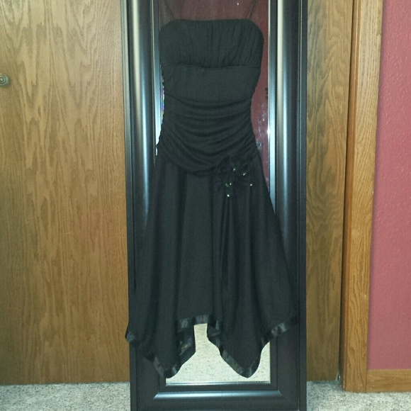 black formal dress