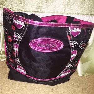 🌻🌻Black and Pink Tote