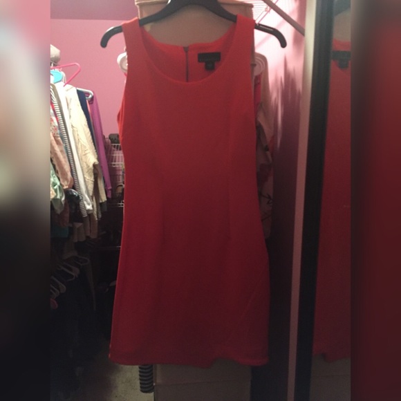 Coral/Red Dress
