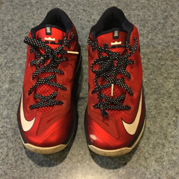 Men's Nike USA Lebron 11 lows