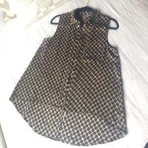 ❌SOLD❌ Forever 21 Print Blouse