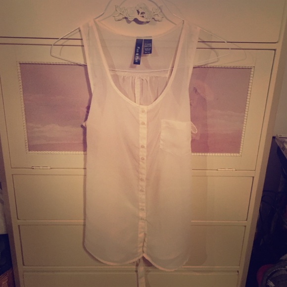 Sheer Button Up