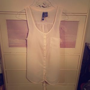 Sheer Button Up