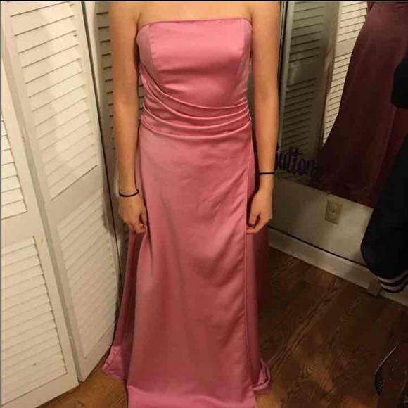 Pink bridesmaid dress