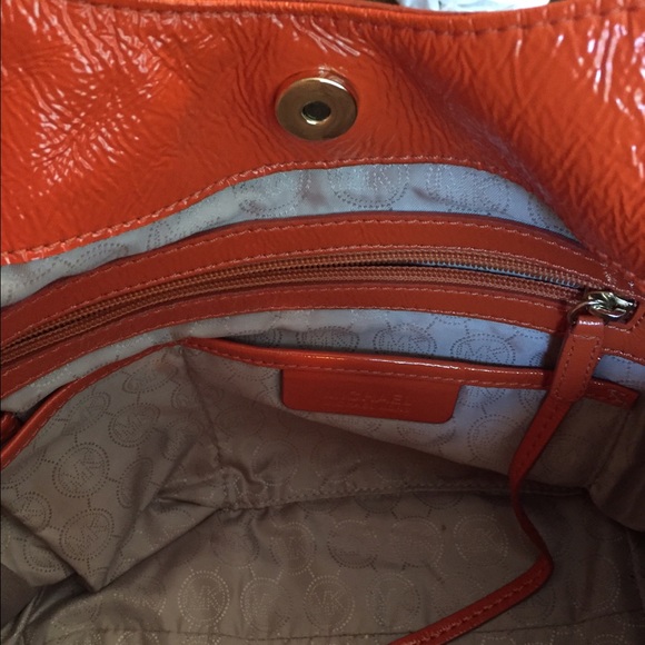 Burnt Orange Michael Kors Bag - Picture 3 of 3