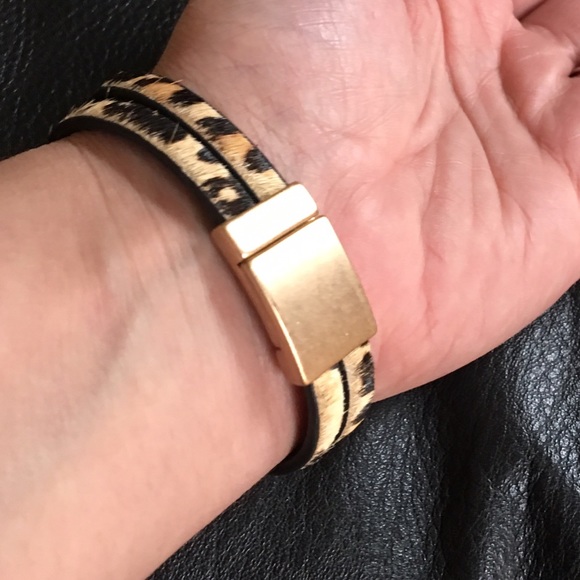 😄Leopard double band bracelet - Picture 3 of 4