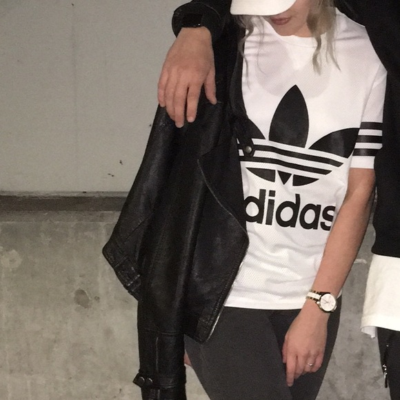 Adidas Tops - Adidas Mesh Logo Shirt