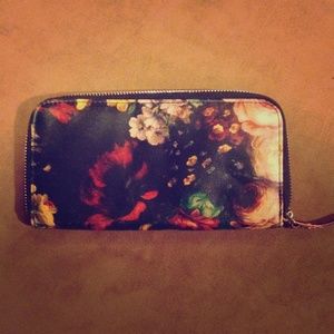 Black rose wallet