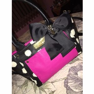 Betsey Johnson mini satchel/crossbody 💕