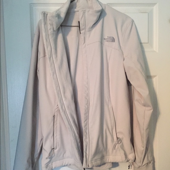 North Face fuzzy inside/weather resistant outside
