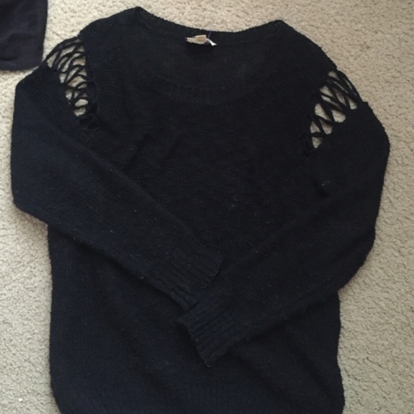 Pacsun Black knit sweater