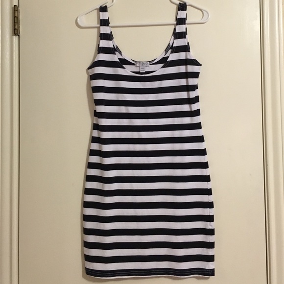 Striped Tank Top Dress