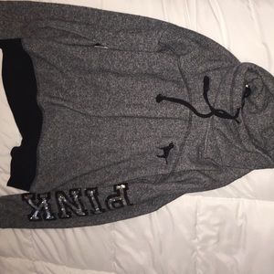 VS Pink Grey sweater