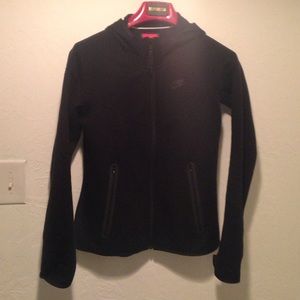 Black Nike athletic jacket