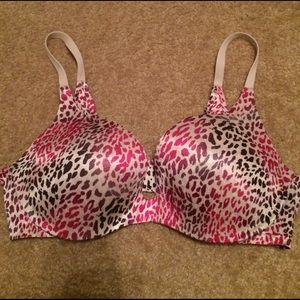 Hot Pink VS Push Up Bra