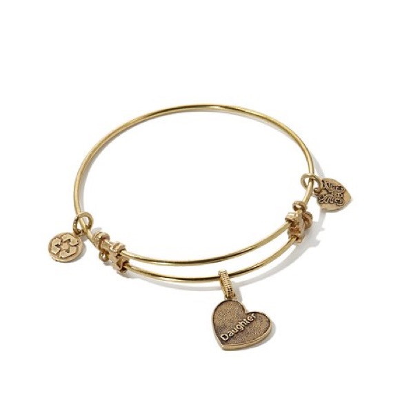 •SOLD• Gold Angelica Daughter Charm Bracelet