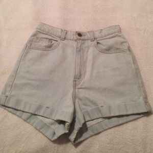 American Apparel High Waisted Shorts