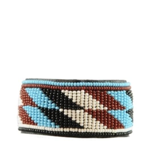 L.I.F.E Line handstitched bracelet