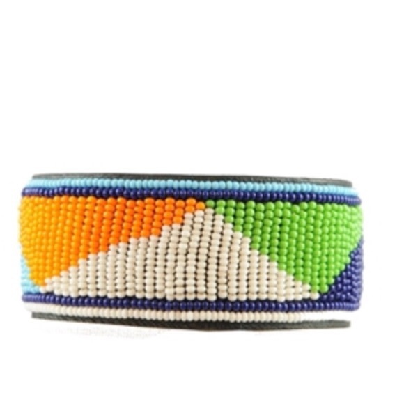 L.I.F.E Line handstitched bracelet