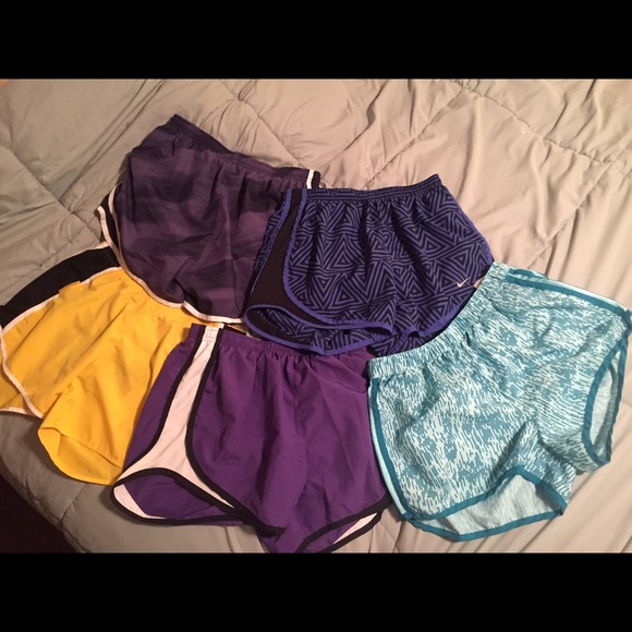 Nike and adidas shorts