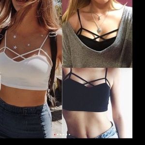 Black- Don't Cage Me in Bralette