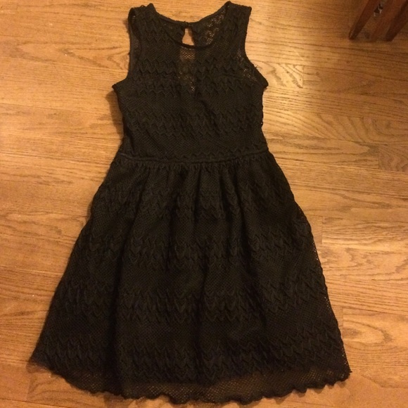 Black Lace mesh dress - Picture 1 of 1