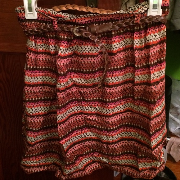Patterned skirt