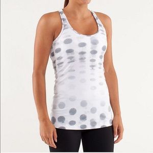 Lululemon cool racerback in seaside dot size 4