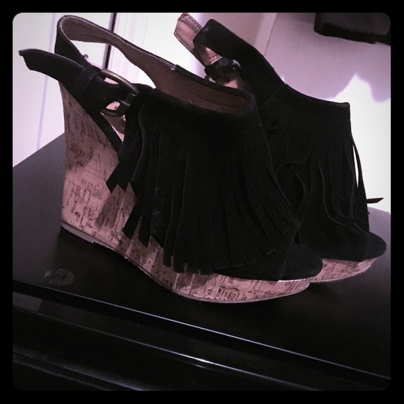 Nwot cork wedges!!
