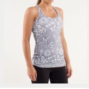 Lululemon cool racerback in beachy floral size 4