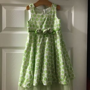 Girls spring dress size 4t from boutique store