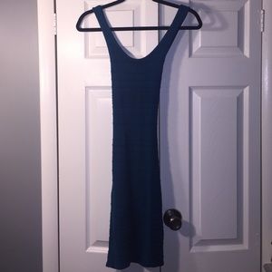 Cross back dress