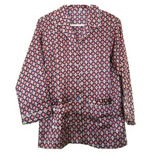 VINTAGE silk pajama top