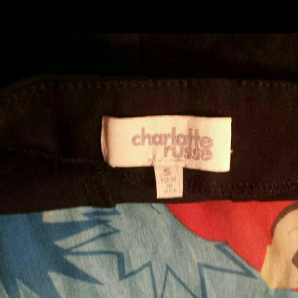 NWOT CHARLOTTE RUSSE SOLID BLACK HIGH WAIST SHORTS - Picture 3 of 3