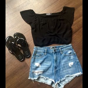 BDG (Urban Outfitters) High Waisted Denim Shorts
