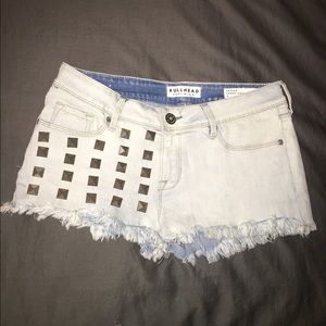 Bullhead Denim Co. Studded Jean Short Short